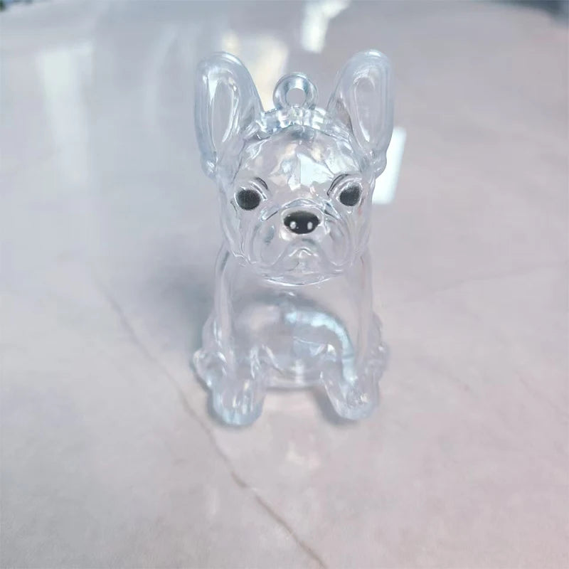 NEW Clear Puppy Hair Memorial Keepsake Capsule Pet's Dog Fur Container DIY Pendant additional angle