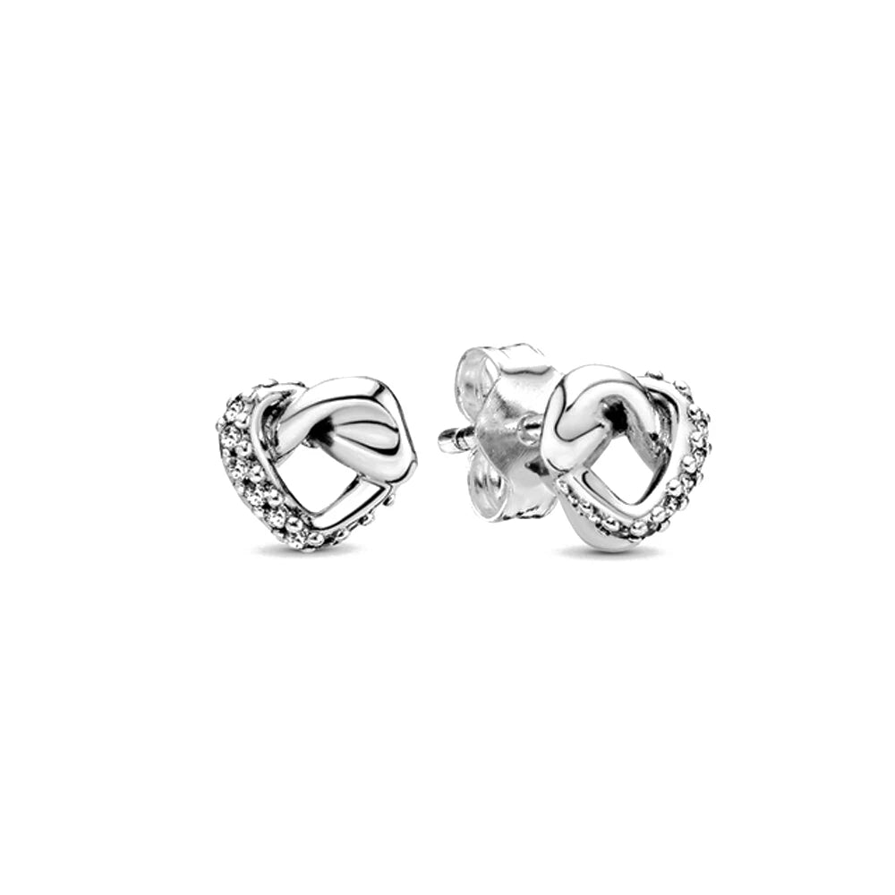 Hot Sell Double Hoop Family Tree Crown Fit Original Charms Diy Fine Jewelry Gift For W close-up view