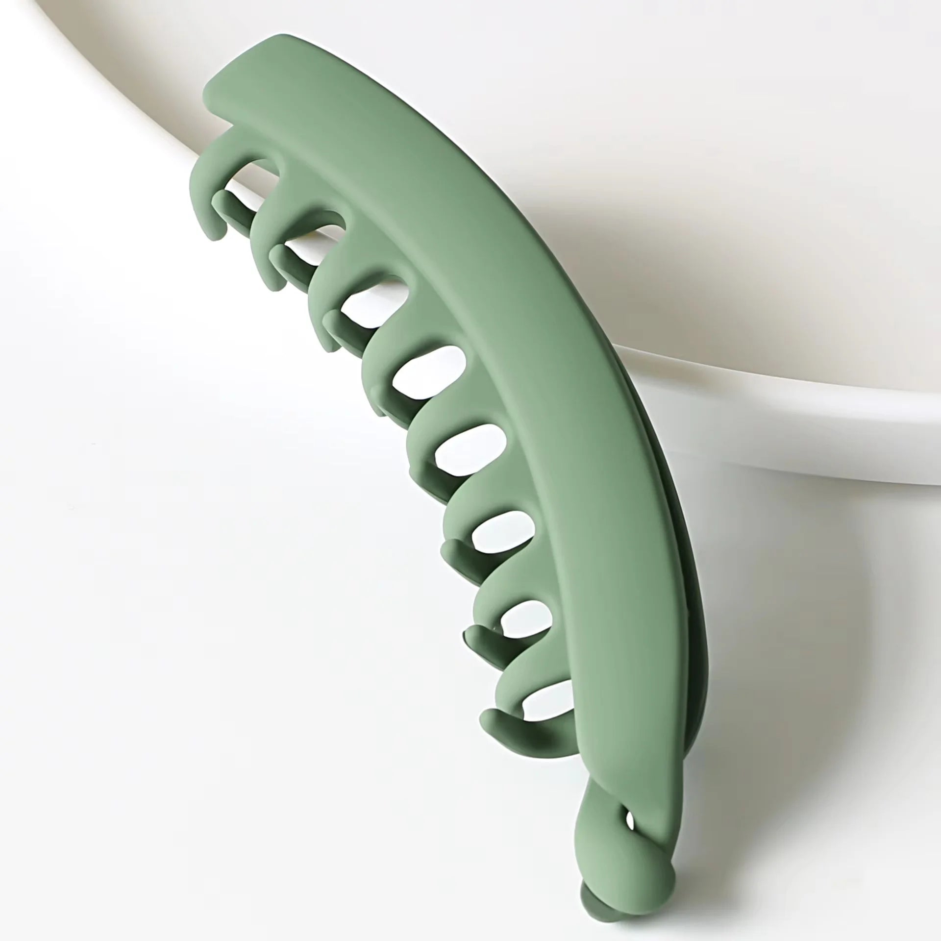 Hair Clips Solid Color Banana Clip Fish Shaped Hairpin Women's Hair Accessories Fashion Ponytail Barrettes Hair Claws Hairpins