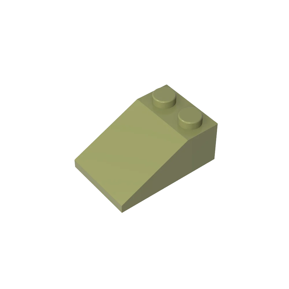 Gobricks Slope 33° 3 x 2 Building Block | Compatible with Lego 3298 alternate view