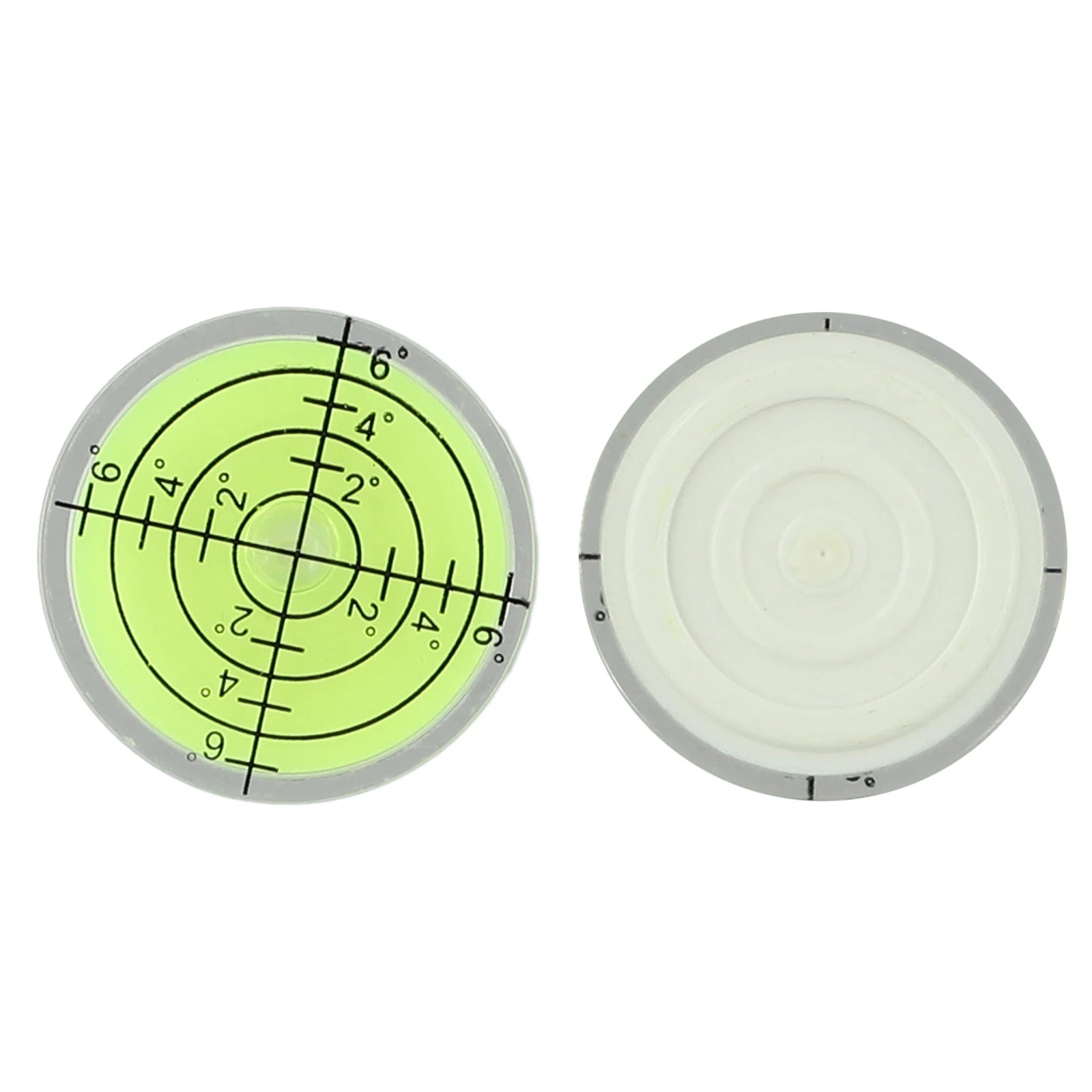 2pcs 32x7mm Mini Bubble Level | Horizontal Circular Level with Degree Scale for Precisio detail view