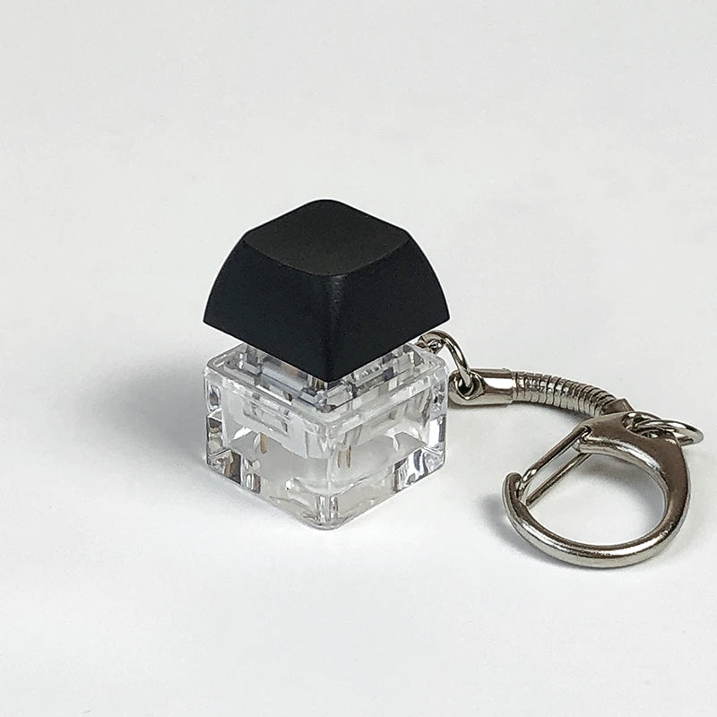 Keyboard Fidget Keychain Decompression Toys Keyjcap Clicker Fidget Toy Stress Relief alternate view