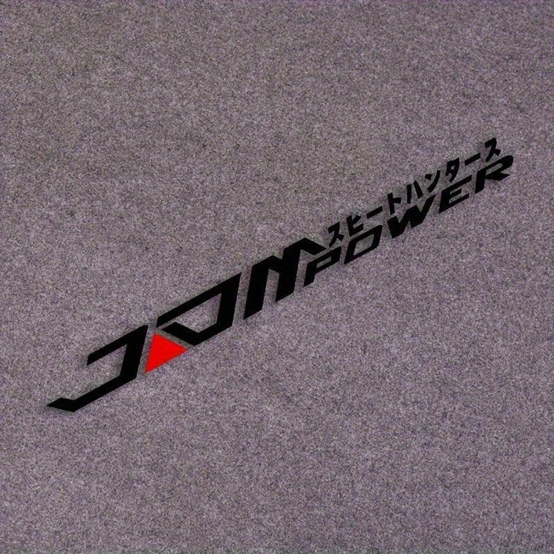 JDM Style Windshield Decal - Large 98.5cm Vinyl Sticker (Waterproof, Non-Fading) for alternate view
