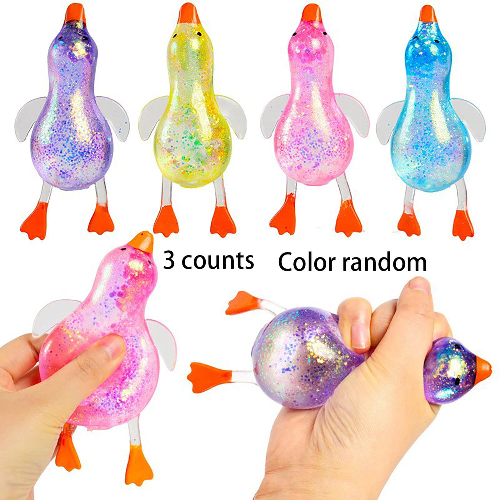 Aurora Maltose Duck Pinch and Stress Relief Toy | Slow Rebound Syrup Ball alternate view
