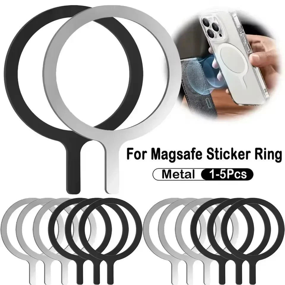 Stainless Steel Universal Magnetic Metal Plate Ring For Magsafe Wireless Charger Iron alternate view