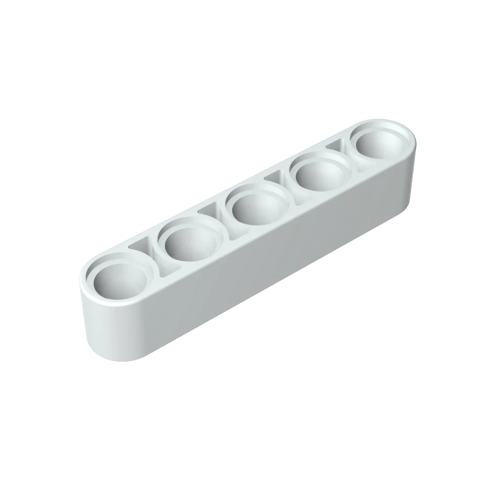 Gobricks GDS-664 Technical Liftarm Thick 1 x 5 | Compatible Building Block detail view