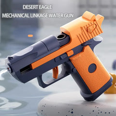 Mini Desert Eagle Water Gun | Mechanical Continuous Firing Toy for Kids Summer Play alternate view