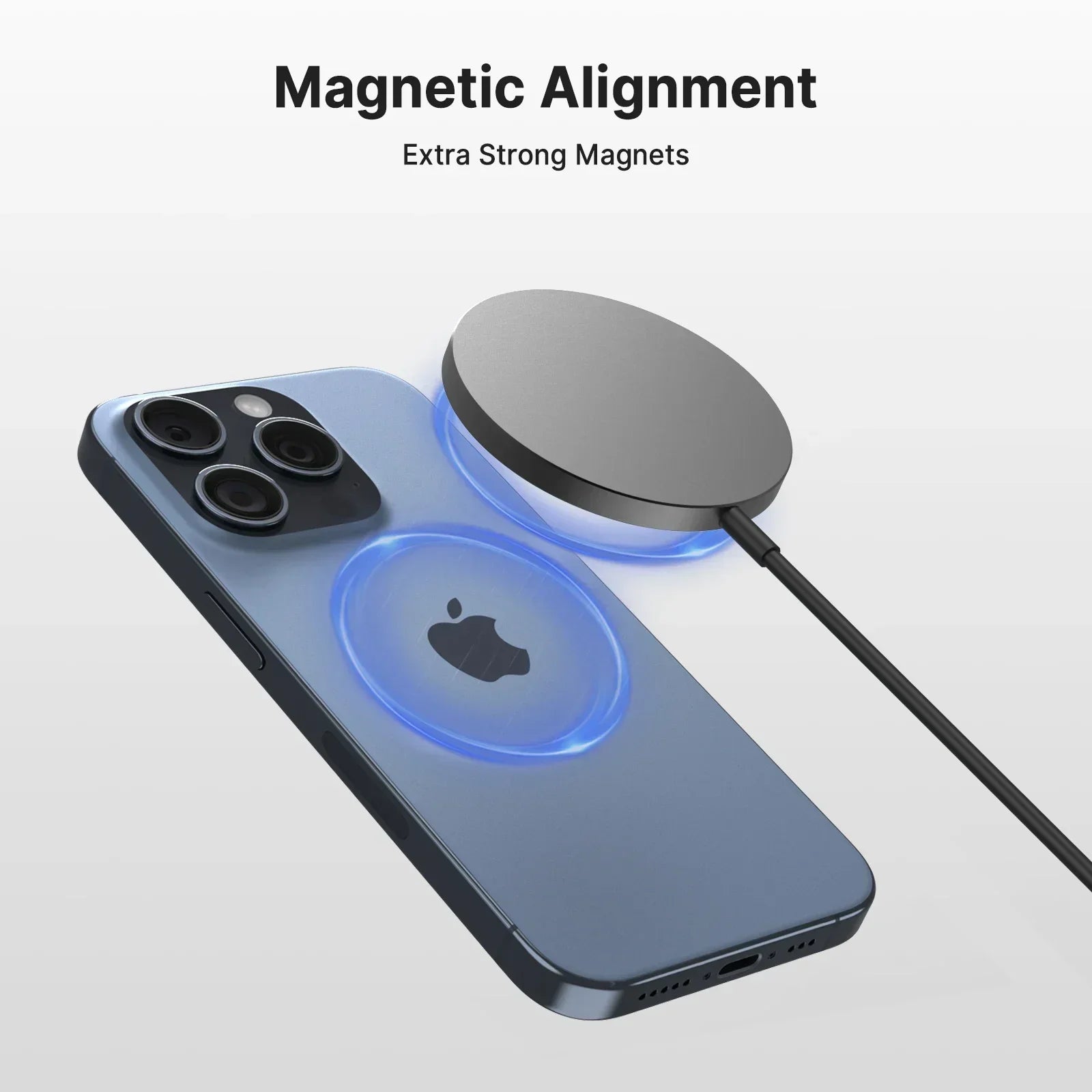 30W Magnetic Wireless Charger PD Type-C Fast Charging Pad - Onlytenbucks.com