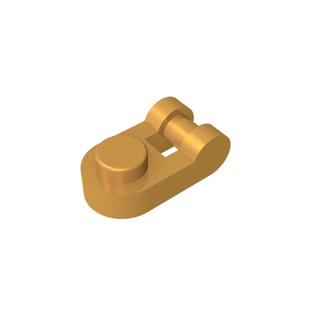 Gobricks GDS-1290 Plate Special 1 x 1 Rounded with Handle | Compatible Building Block lifestyle view