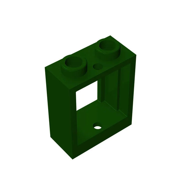 Gobricks GDS-783 Frame 1x2x2 Window | Compatible Building Block for DIY Projects alternate view
