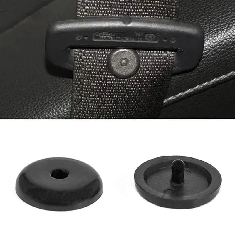 10 PCS Car Seatbelt Buckle Car Seat Belt Stop Button Clips Seatbelt Adjuster Fastener alternate view