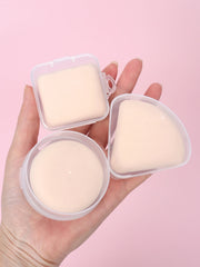 Super Soft Cloud Puff with Box Round Square Makeup Sponge Puff Dry Wet Dual Use Liquid Foundation Po