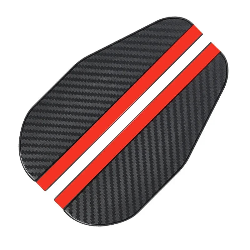 Carbon Fiber Rearview Mirror Rain Shield 2 Pcs