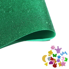 Glitter EVA Foam Sheet 40x60cm | Self-Adhesive Sparkly Foam Paper for DIY Crafts and alternate view