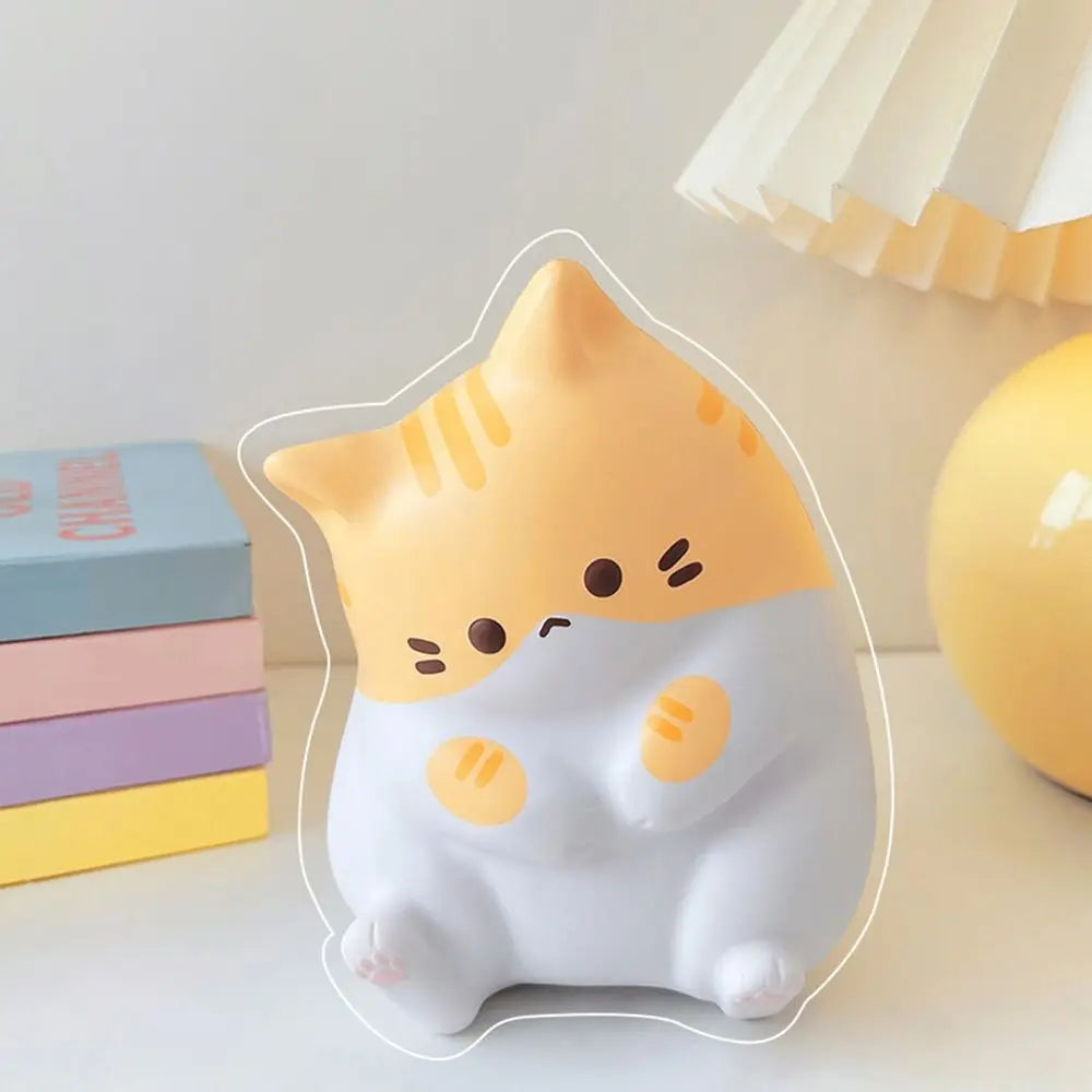Cat Stress Relief Squishy Toy | Slow Rising Squeeze Toy lifestyle view