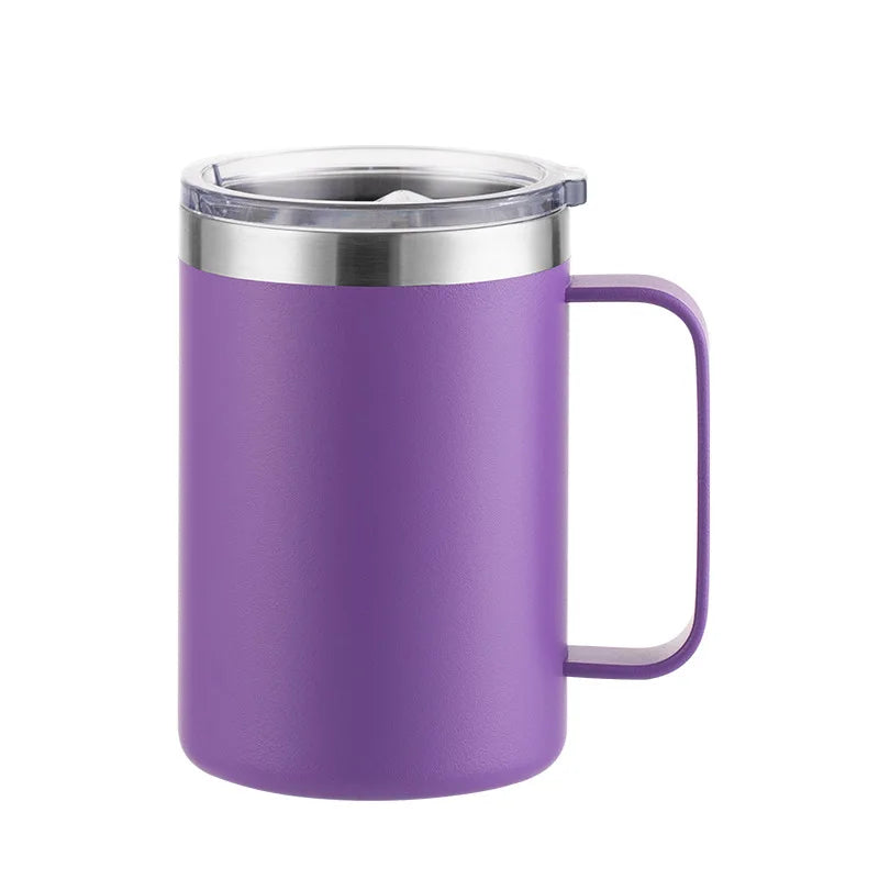 New Double Wall Stainless Steel Coffee Mug 12oz 16oz Tea Cup 350ml 450ml Insulated Th lifestyle view