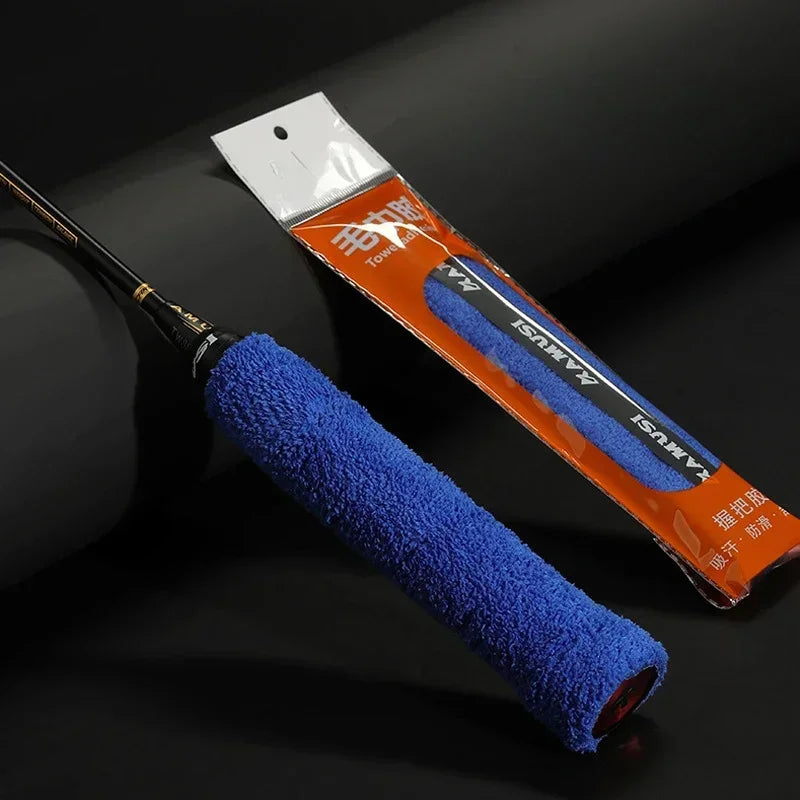 Badminton Racket Long Hair Microfiber Towel Tape Sweat Absorbing Anti-slip Thick To additional angle