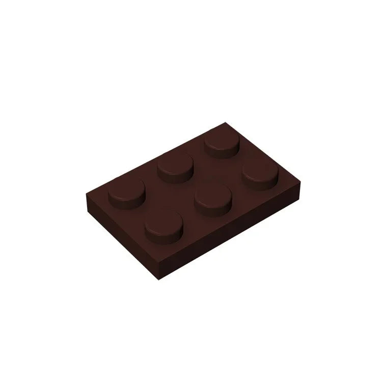 Gobricks GDS-510 Plate 2 x 3 | Compatible Building Block for DIY Projects detail view