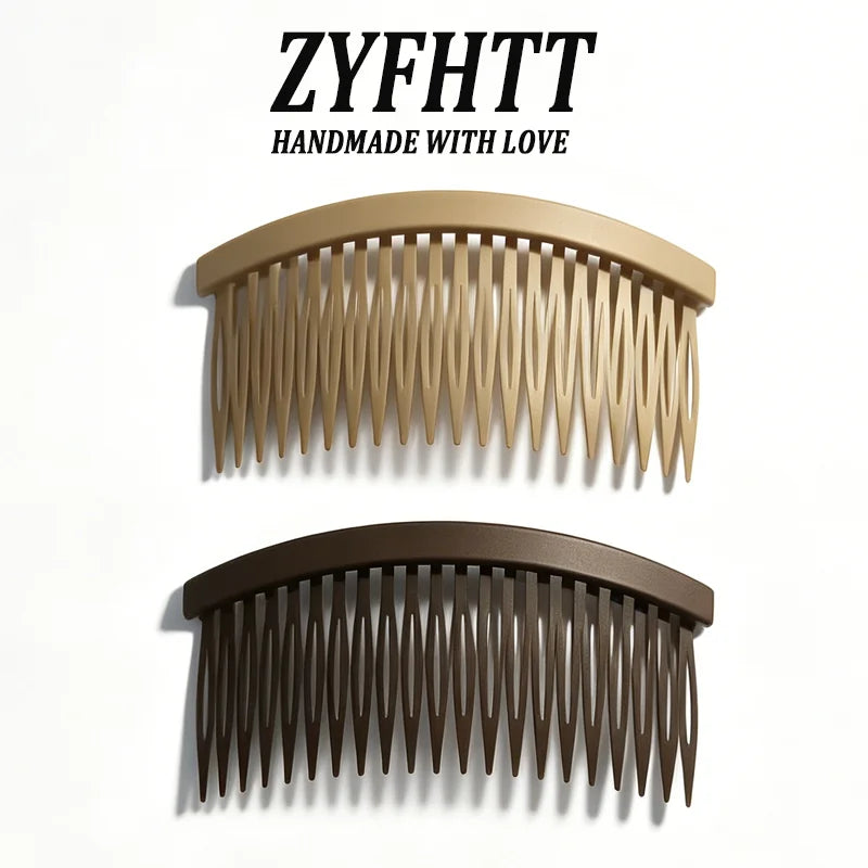 1/3pcs ZYFHTT Solid Color Acrylic Hair Clips for Women Versatile Elegant Hair Stick F lifestyle view