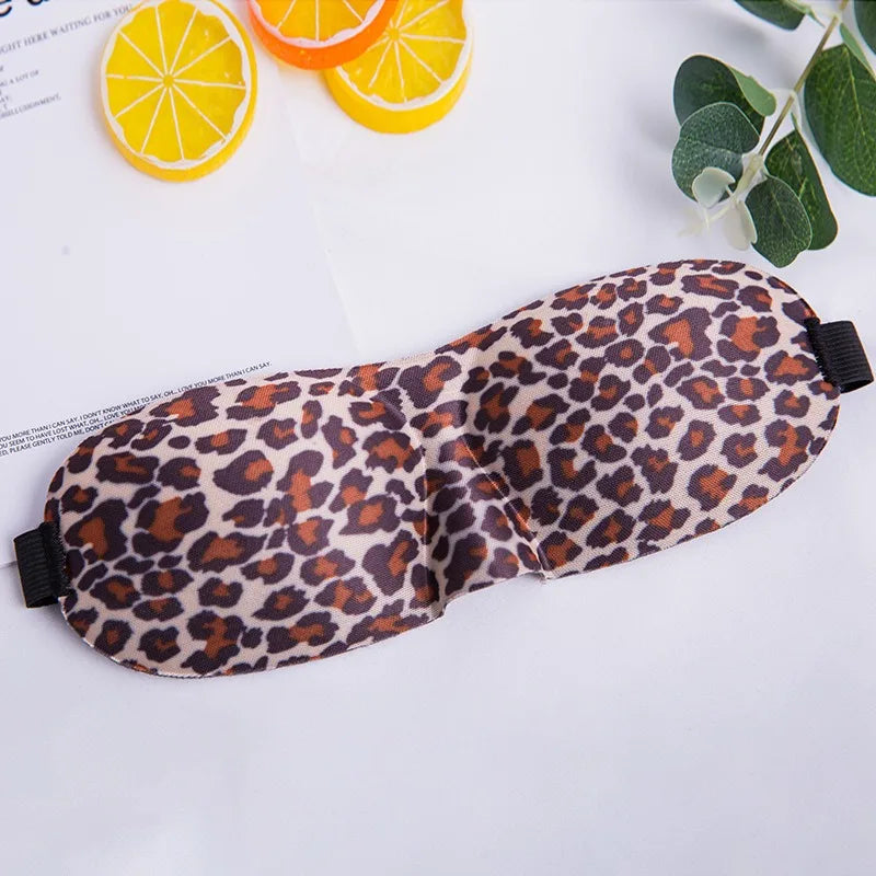 3D Sleeping Mask Eyepatch | Light Blocking Blindfold for Travel and Sleep alternate view