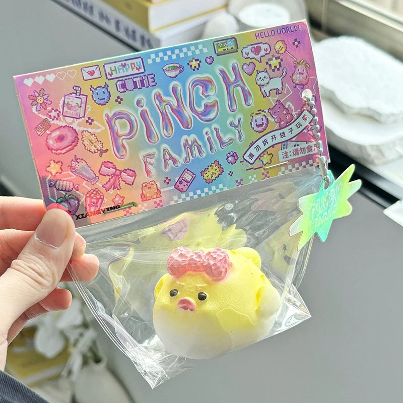 1Pcs Cute Angry Puffer Fun Plush Fish Toys Antistress Taba Squishу Kids Girls Toys Gi lifestyle view