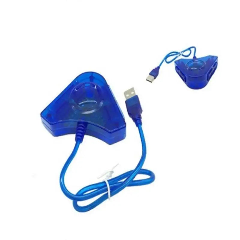 PS2 to PC USB Converter Adapter | Dual Player Controller Cable close-up view