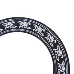 NEW 104mm 94mm inch Size Hard PVC Guitar Circle Sound Hole Rosette Inlay detail view