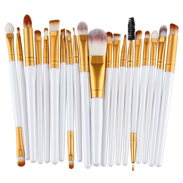 20-Piece Eye Makeup Brush Set | Complete Eye Shadow & Eyeliner Tools lifestyle view