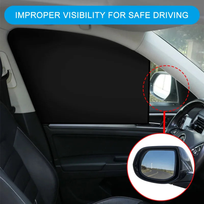 Magnetic Car Sunshade Window Sun Shade Cover alternate view