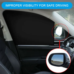 Magnetic Car Sunshade Window Sun Shade Cover alternate view