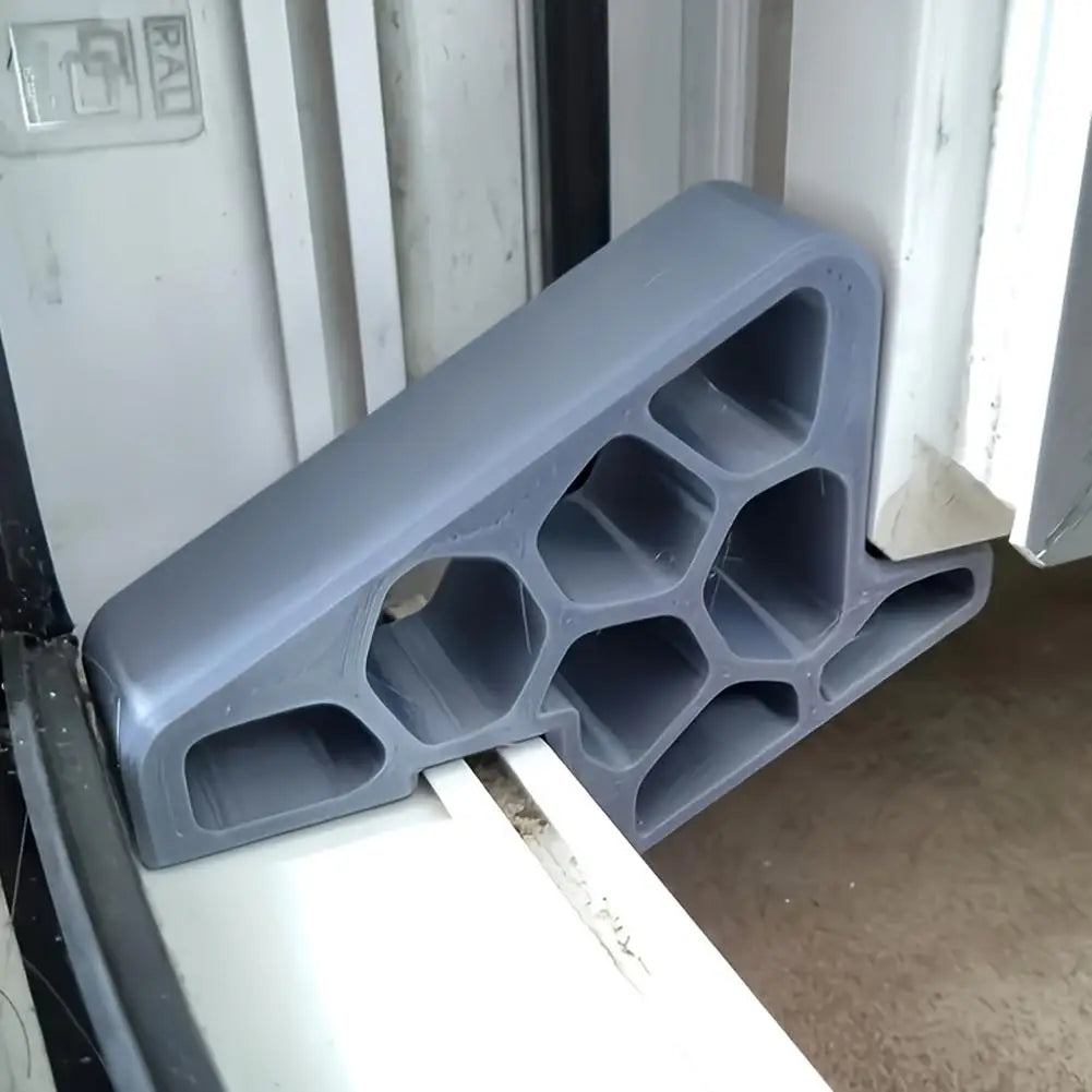 Heavy Duty Door Stopper Non-Slip Balcony Window Door Wedge Easy Install for Home Of additional angle
