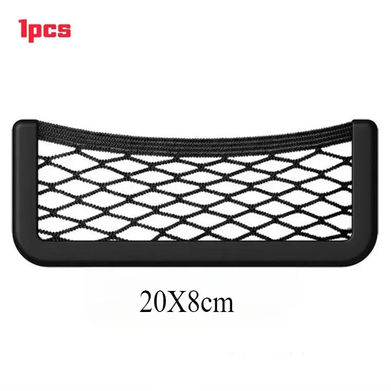 Car Mesh Storage Bag Universal Elastic Interior Organizer