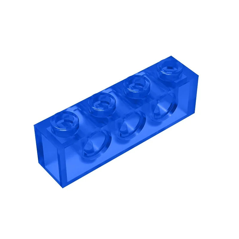 Gobricks GDS-625 Technical Brick 1x4 3-Hole | Compatible with Lego 3701 alternate view
