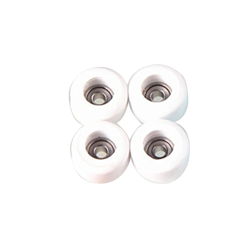 4Pcs/Set Urethane CNC Bearing Fingerboard Wheels | Professional PU + Metal alternate view