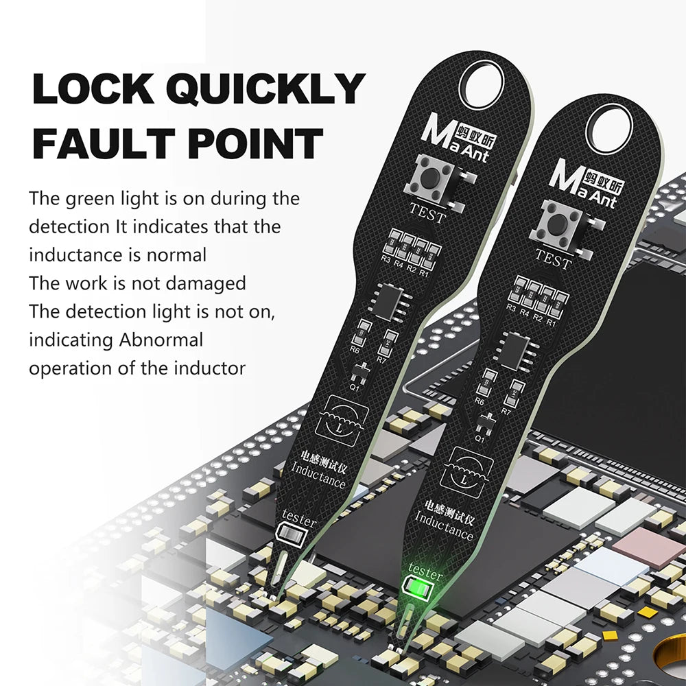 M093 Inductance Tester Motherboard Coil Tester | Inductor Detector Repair Tool with E lifestyle view