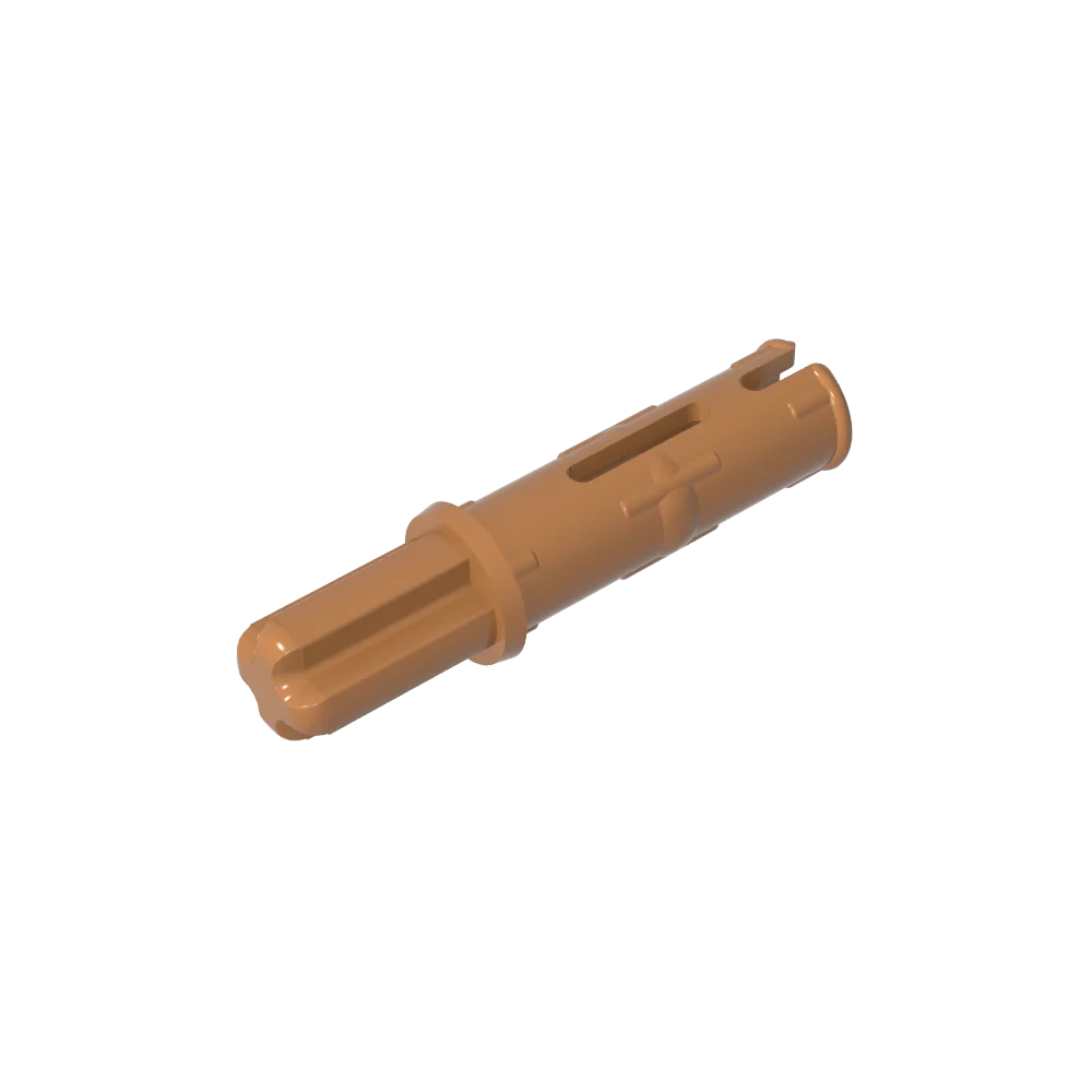 Gobricks GDS-929 Axle Pin 3L with Friction Ridges | Compatible Building Block for T additional angle
