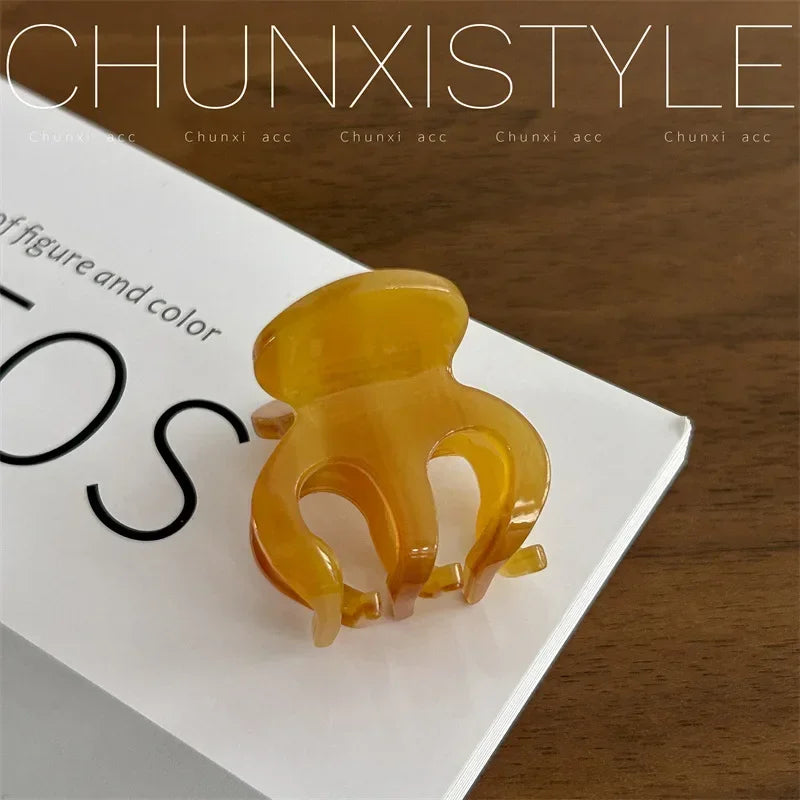 3cm Mini Hair Clip Korean Style Fashion Cute ClawFor Fringe Kids Girls Bobby Pins for close-up view