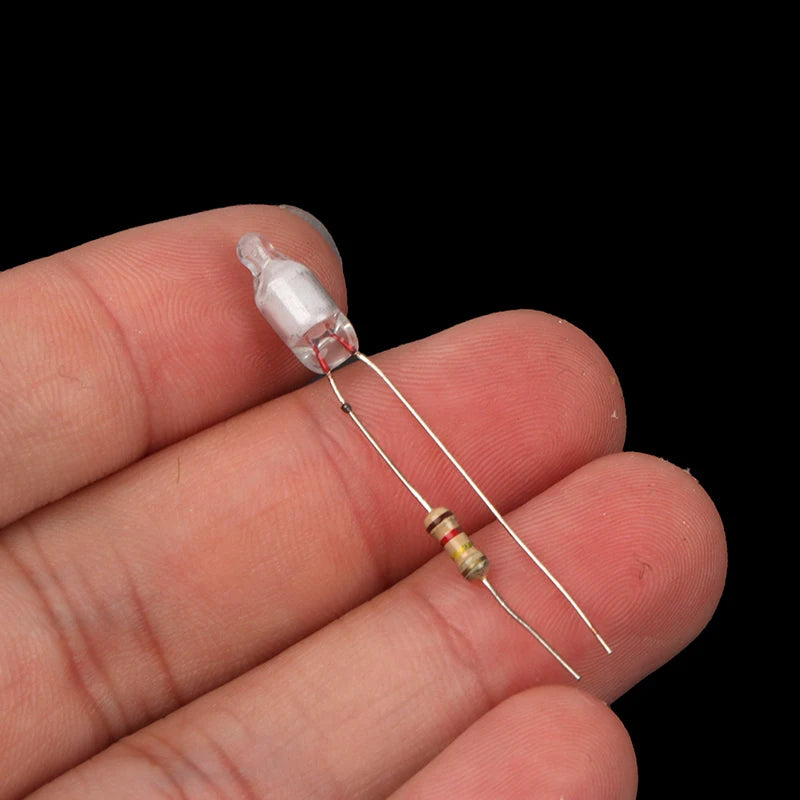 Neon Indicator Light Bulbs 10-Pack | 220V with Built-In Resistor lifestyle view
