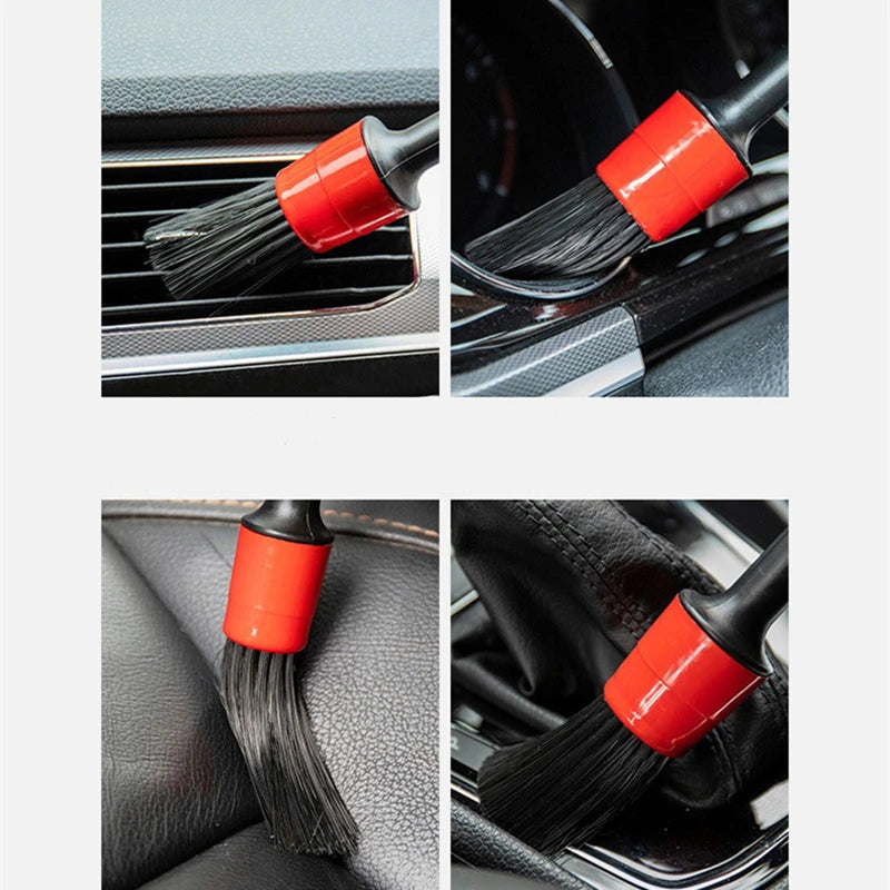 Car Detail Brush Set Wheel Air Vent Cleaning Brush alternate view