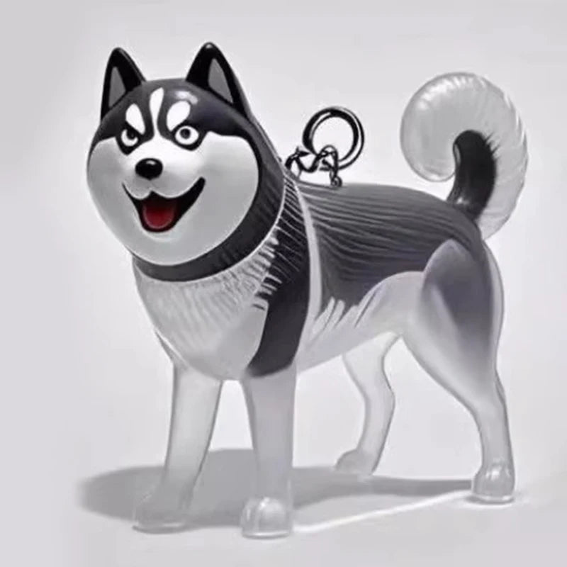 Hot Clear Puppy Hair Memorial Keepsake Capsule Pet's Dog Fur Container DIY Pendant Keych detail view