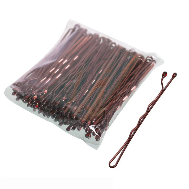 50/100/150PC Black Hairpins For Women Hair Clip Lady Bobby Pins Invisible Wave Hair additional angle