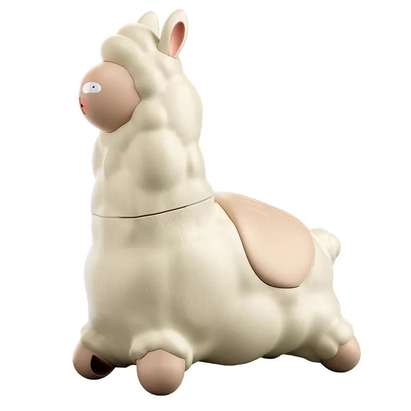 Shaking Head Alpaca Pressing Water Toy Playing with Water Desktop Decoration Ornament lifestyle view