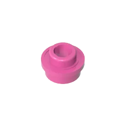 PL.ROUND 1X1 W. THROUGHG. HOLE Building Blocks 85861 28626 | Compatible with Lego MOC alternate view