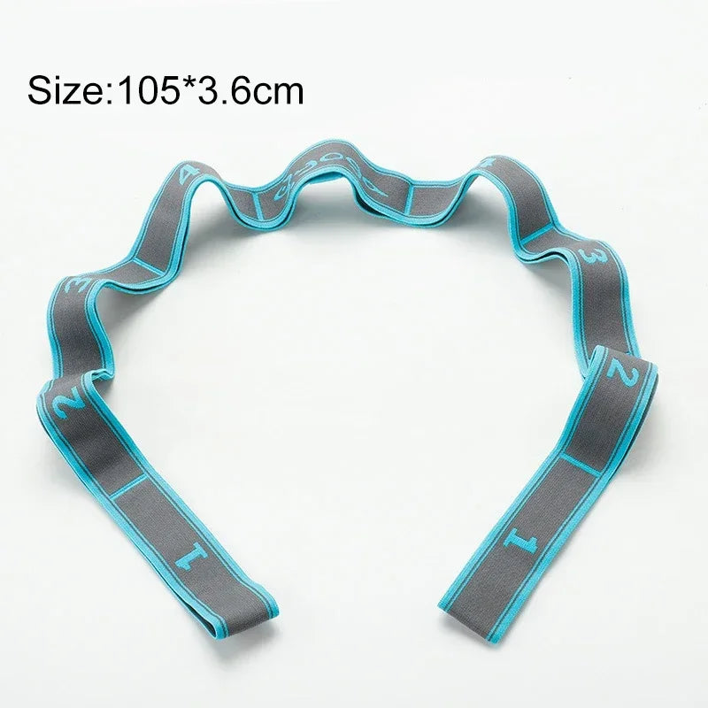 Yoga Pull Strap Belt | Elastic Resistance Band for Pilates and Dance Stretching lifestyle view