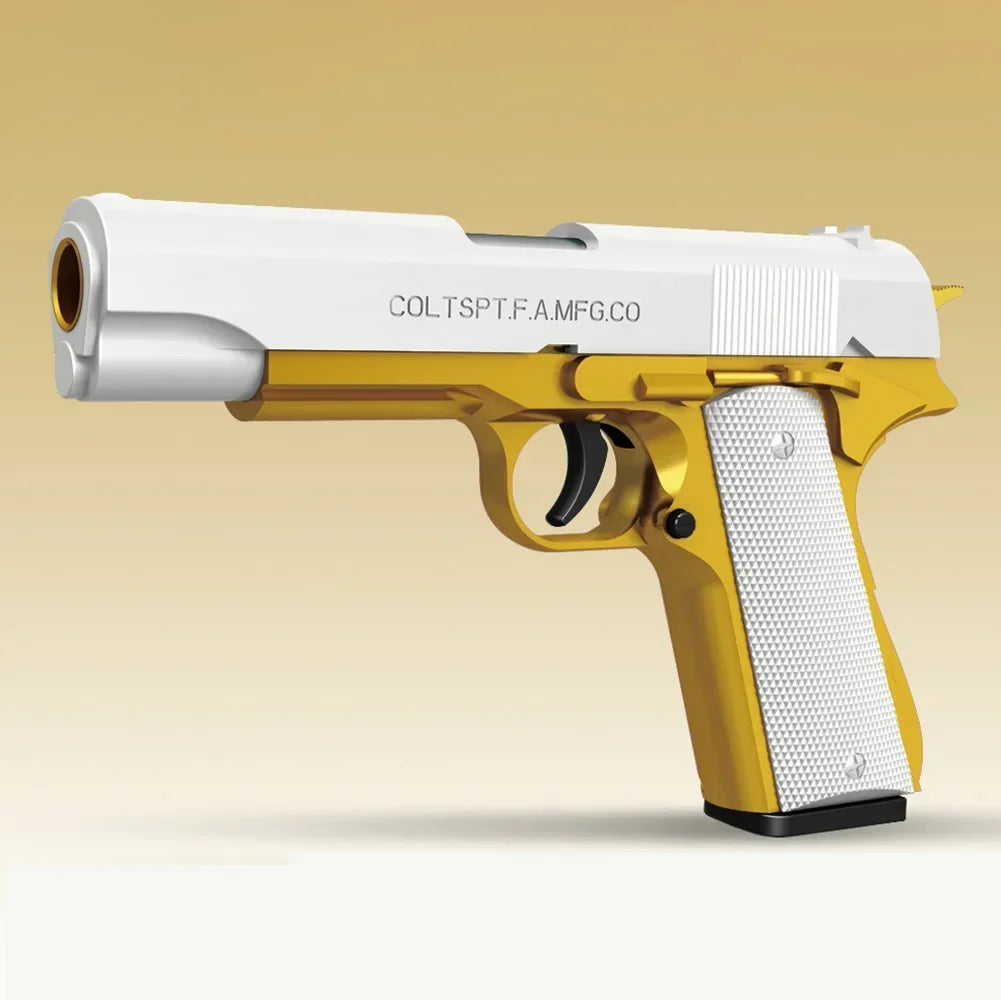 80 Shells and 100 Soft EVA Bullets for Toy Gun Glock Colt 1911 | Shooting Game Refill Ki detail view