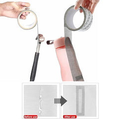 Window Mosquito Net Repair Tape | Self-Adhesive Screen Patch for Broken Holes detail view