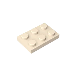 Gobricks GDS-510 Plate 2 x 3 | Compatible Building Block for DIY Projects alternate view