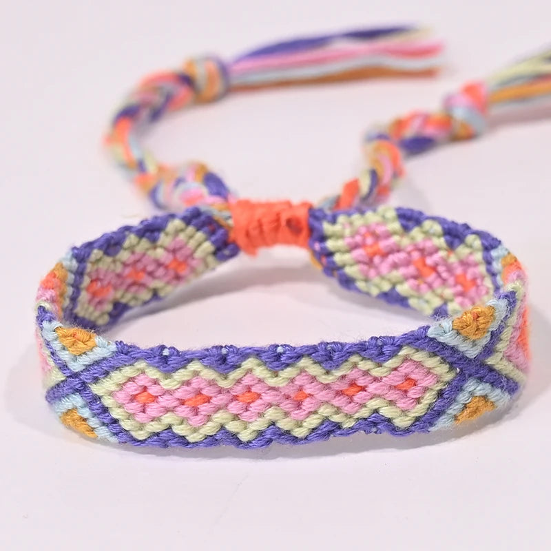 Rope Weave Bohemia Friendship Bracelet | Handmade Summer Beach Style Jewelry alternate view