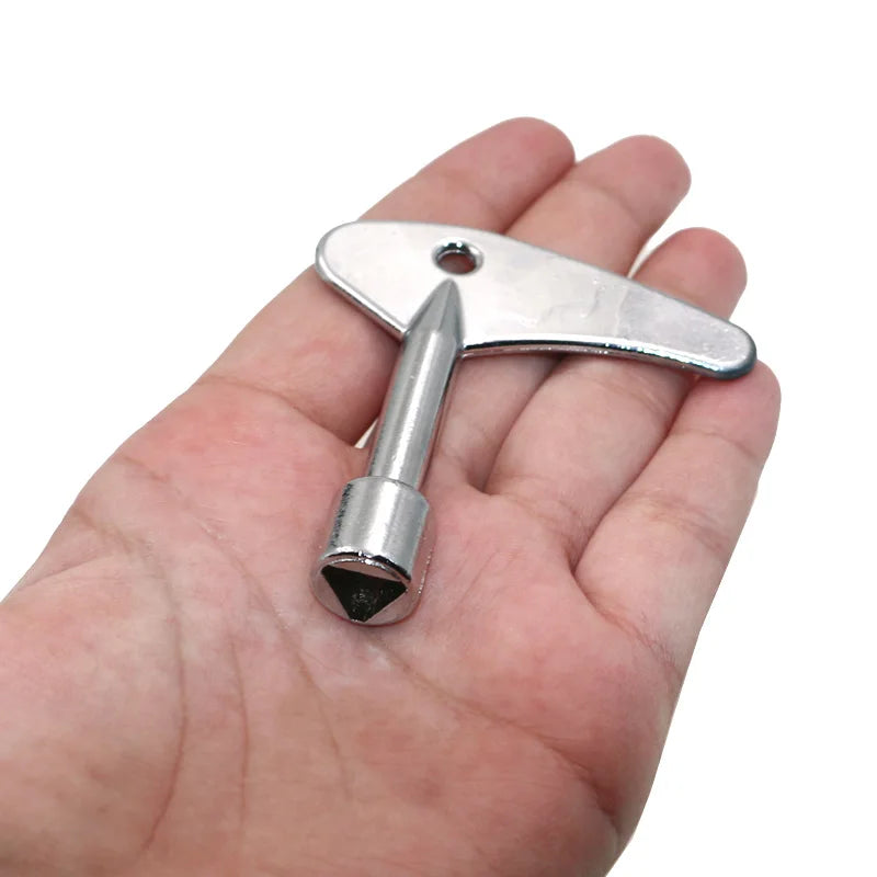 Delta Switch Key Wrench Alloy Non-Slip Electrical Cabinet Tool