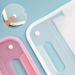 A4 Macaron Vertical Binding File Bag - Onlytenbucks.com